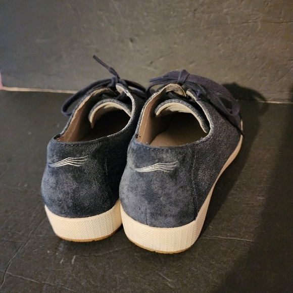 Dansko Blue Olisa Denim Lace Up Canvas Shoes Size EU 37 - Picture 8 of 10